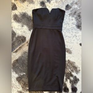 Speechless Notched Strapless Midi Dress (Nordstrom)